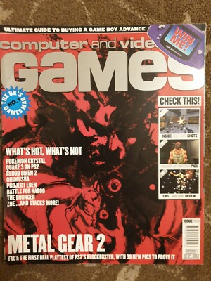 COMPUTER AND VIDEO GAMES C&VG MAGAZINE ISSUE 233 APRIL 2001