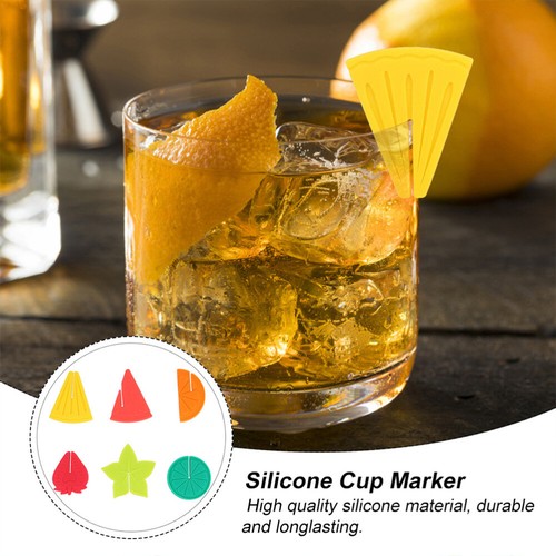 12 Pcs Becher-Marker Für Getränke Cocktailglas-Marker Wein-Tags Für Party - Bild 9 von 12