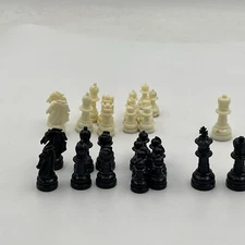 VTG Staunton Style Chess Set Magnetic Replacement Parts Pieces White Black
