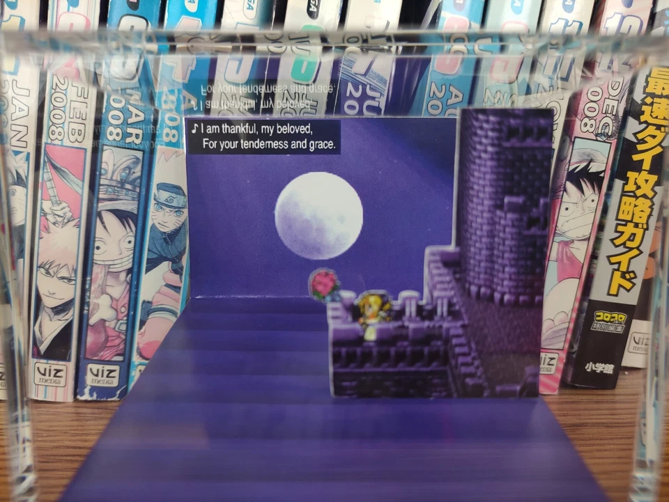 Diorama Hecho a Mano Final Fantasy VI Cele Opera Scene - Gameboy Gaming Cube-Fanart Foto 2 de 4