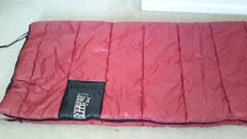 SLUMBERJACK Everest Elite Sleeping Bag 27x82" Red Pre-owned