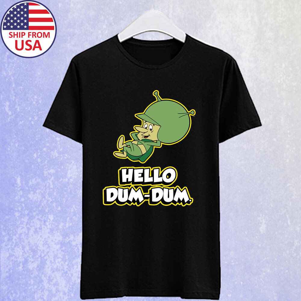 Great Gazoo Hello Dum Dum Mens Black Tee Sizes S-5XL