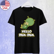 The Great Gazoo Hello Dum Dum Men's Black Size S-5XL