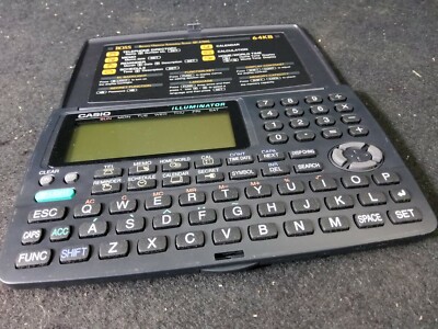 Vintage Casio Digital Diary BOSS SF-4700L ORGANIZER 64kB Japan | eBay