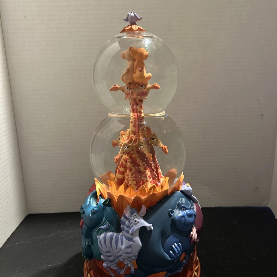 Globo de Neve Disney O Rei Leão "I CAN'T WAIT TO BE KING" 2 Camadas • Raro!! - Imagem 3 de 4