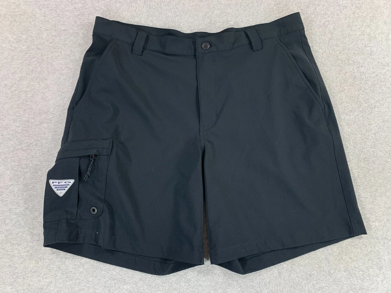 Columbia PFG Omni Shield Cargo Fishing Shorts (Men's 38) Black