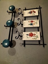 Attaccapanni Asilo Scuola Vintage collez. Originale Favole Design Gioco Bambini 