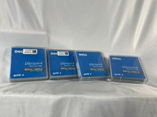 Lot of 4 Dell LTO Ultrium 4 Data Cartridges Lot of 4 800GB/1600GB