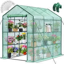 Greengro Greenhouse, 57 x 85 x 76'' Greenhouses for Outdoors, Porta... Fast Ship