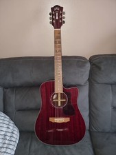 Guild D-120CE Dreadnought Electro Guitar, Mahogany, Electro Acoustic