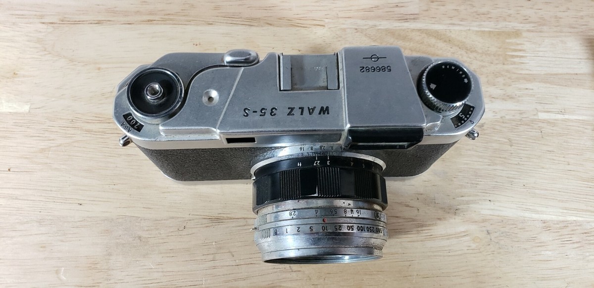 VTG Walz 35-S Rangefinder Camera Walzer 1:2.8 f=4.5cm Copal As-IS