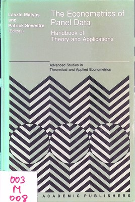 The Econometrics of Panel Data: Handbook of Theory and Applications Advanced Stu
