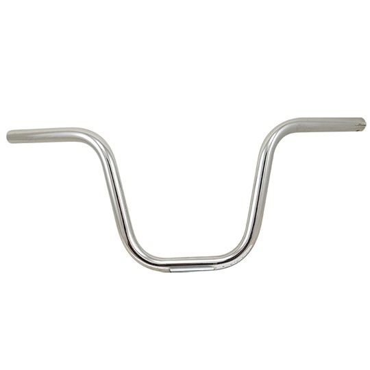 Guidon pour Peugeot 103 SP en acier chromé de diamètre 22mm