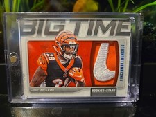 Joe Mixon 1/1 2019 Rookies & Stars #BT-JM Big Time Player-Worn Patch Nike Swoosh