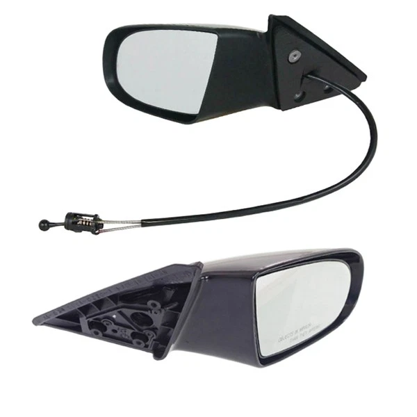 JUEGO DE PAR de espejo retrovisor manual para 95-01 Lumina negro izquierdo con palanca Foto 3 de 4