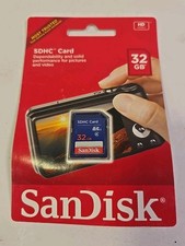 SANDISK 32GB SDHC SD CARD FOR DIGITAL CAMERA Picture Video