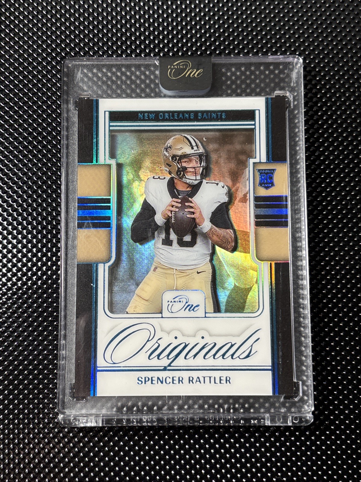 2024 Panini One Spencer Rattler Originals RC Rookie Platinum Rookie #5/5