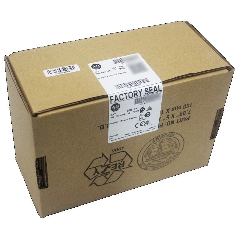 Allen-Bradley 2080-L70E-24QBB Micro870 24 ввода/вывода ENet/IP контроллер США бесплатный налог - Изображение 2 из 4