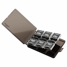 ELECOM memory card case SD card CMC-06SD JAPAN Free Ship w/Tracking# New Japan