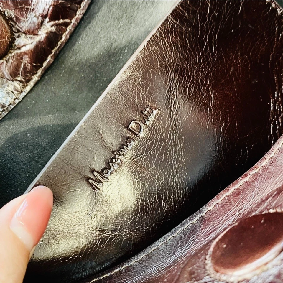 PVP $499 Bolso Massimo Dutti Pierre de cuero genuino para mujer ENVÍO GRATUITO USADO EN EE. UU. Foto 2 de 4