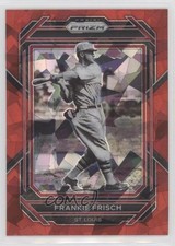 2023 Panini Prizm Red Ice Prizm Frankie Frisch #217 HOF 06ee