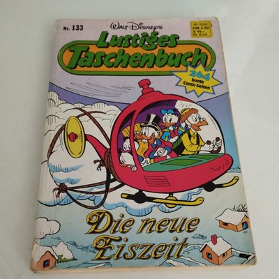 Lustiges Taschenbuch LTB Nr 133 Die neue Eiszeit 1. Auflage 1989
