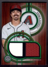 2025 Topps Tribute #DR-CC Corbin Carroll Dual Relic Single Player Green #/99