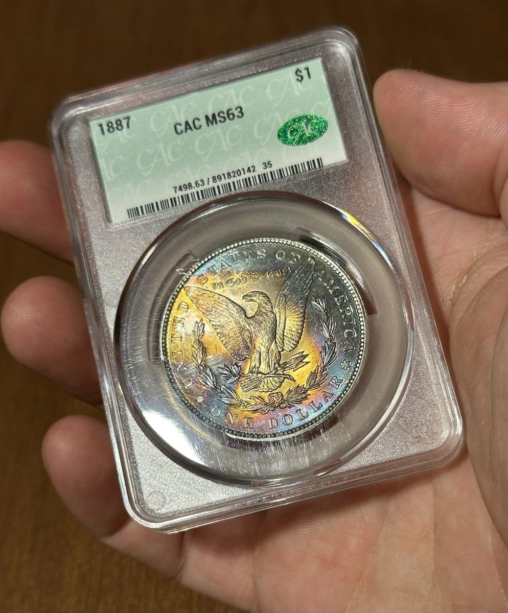 K*様 1887 Morgan Dollarモルガンダラー銀貨 MS63 PCG MS 63 Graded 1887 Year Morgan US Dollars (1878-1921) for sale | eBay