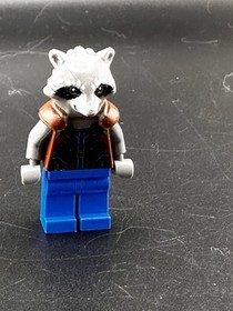 Lego Rocket Raccoon Minifigure 76079 sh0384 sh384 Marvel Super Heroes