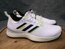 Adidas Adizero Ubersonic 3 Mens Size 9 US Tennis All Court Shoes Sneakers White