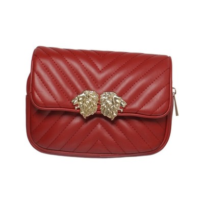 Zara Basic, Umhängetasche, Damen, Rot, Chevron, 21, 7, 15 cm #nIT