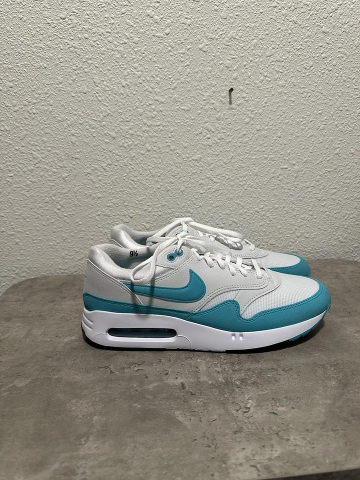 Zapatos de golf Nike Air Max 1 '86 OG para hombre talla 9,5 Dusty Cactus blancos DV1403-117 Foto 2 de 4