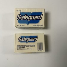 Vintage Safeguard 1986 White Deodorant Bar Soap 5oz Unused Sealed Lot Of 2