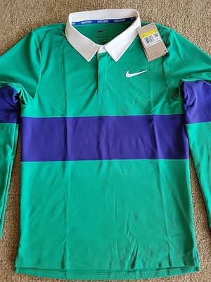 Nike Court Advantage Slam Dri-fit ADV Tennis Polo Men's S $120 NWT