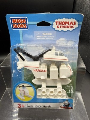 Mega Bloks Rare Thomas The Tank Engine Train Harold Helicopter 10506 BNIB