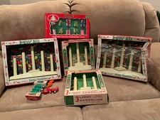 Vintage Sets of Christmas Lights~Window Candles/Candolier~Drip Plastic~Gaudios