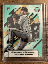 2025 Topps Pristine Braxton Ashcraft RC Green Refractor /199 Pirates 🔥