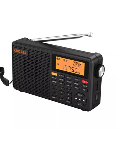 D109wb Portable Radio Am/fm/sw/lw/wb Weather Radio Shortwave Radio ...