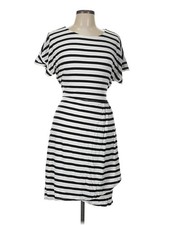 Chaps Women Black Casual Dress L