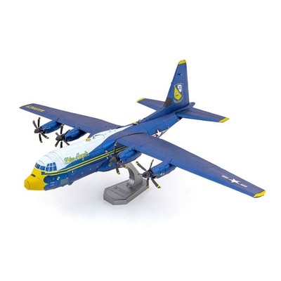 Fascinations Premium Series Blue Angels C-130 HERCULES Metal Earth 3D Model Kit