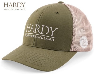 Hardy Flexfit 110 Wordmark Trucker Cap Modell 2026 Fischermütze Mesh oliv 1625006