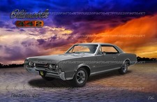 1967 Oldsmobile 442 Poster Print - Customize With Your Ride