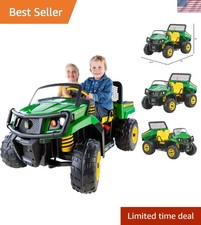 John Deere Gator XUV Extra-Large 12 Volt Ride-on, Durable Design for Kids 3-8...