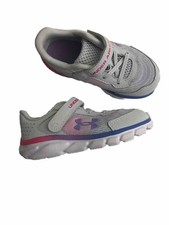 Under Armour Kids Shoes / Sneakers White Multicolor Size 8 Toddler Casual