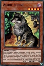 YuGiOh Aloof Lupine OP11-EN009 Super Rare Englisch Excellent unl.
