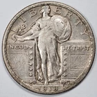 1918-S Standing Liberty Silver Quarter Extremely Fine (XF)