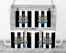 Black and White Footy Mug, 11oz Ceramic Cup, Footy Fan Gift