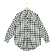 Vintage Aquascutum Check Shirt Mens Size L Multicoloured Regular Fit 90s