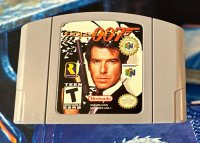 GoldenEye 007 Nintendo 64 N64 Game Cartridge Authentic Tested