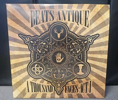BEATS ANTIQUE - A Thousand Faces - Act 1  VINYL RECORD 2 LP - RARE LES CLAYPOOL